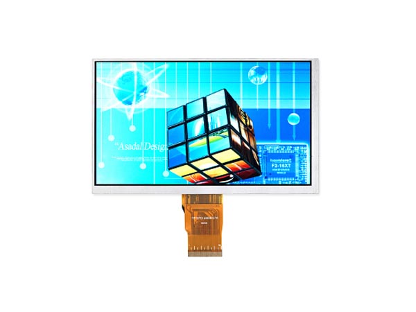 7 inches. Horizontal screen -800.480